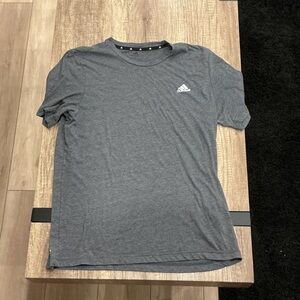 Adidas Men's Charcoal Gray Tee